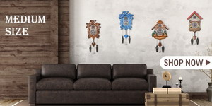 Medium Cuckoo Clocks by Timegear